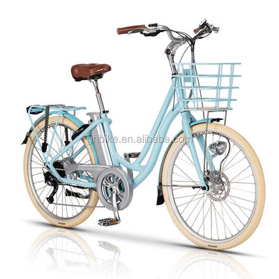 Леди Beach Cruiser Vole Kensington электрический велосипед с 48V напряжением и алюминиевой рамой
