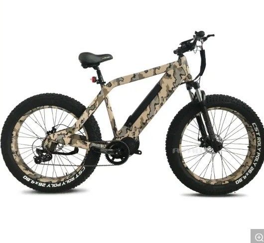 26&quot; высокая скорость 48В 750W 1000W Bafang MID мотор жирная шина электрический велосипед