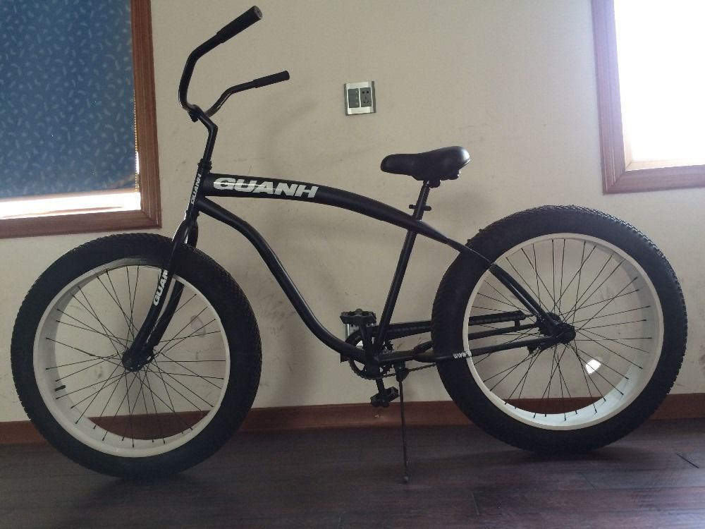 Велосипед в стиле Beach Cruiser с жирными шинами с шинами 26*4.0 и материалом стальной вилки