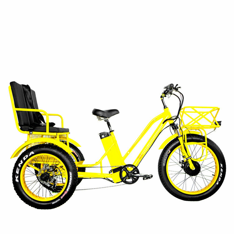 24 &quot;Электрический Etrike трехколесный велосипед с 750W мотором и 21AH литий батареи 40KM / h Максимальная скорость