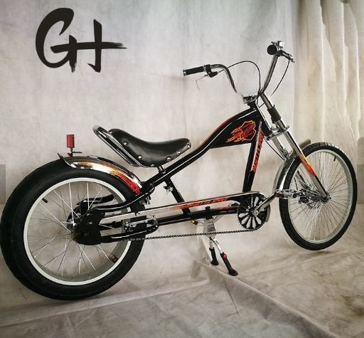 2020 24&quot;-20&quot; Односкоростной OEM/ODM Сделано в большом взрослом CE Chopper Bike с алюминиевой вилкой