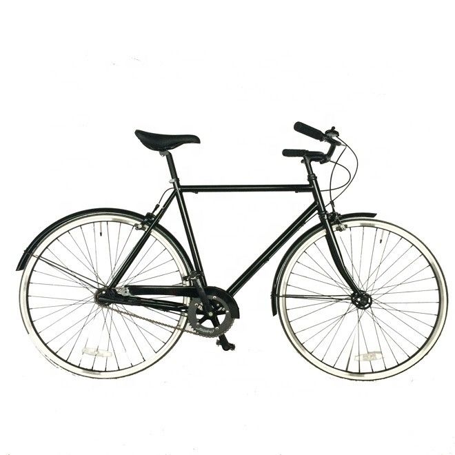 700C SHIMANO Внутренняя 3 скорости Голландские мужчины CE Взрослые стальные рамы Городские винтажные велосипеды Стальная вилка