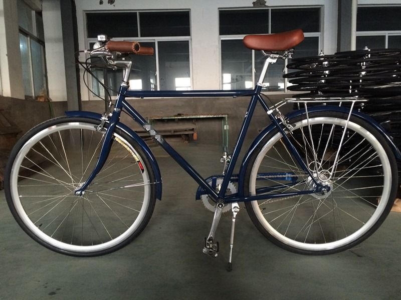 Алюминиевый сплав Vintage City Road Bike с Z-звездочным тормозным рычагом и тормозным калибровкой