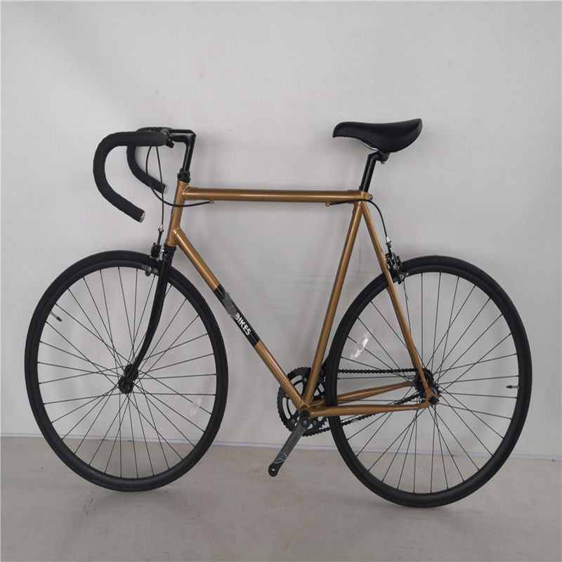 Chromoly Frame 700C Vintage Fixie Bike с двойной тормозной нагрузкой до 150 кг