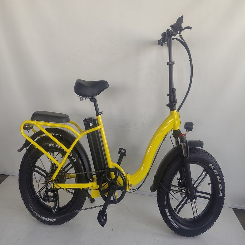 Kenda 20*4.0 Шины и педаль Wellgo 48V 750W складной электрический велосипед для Beach Cruiser