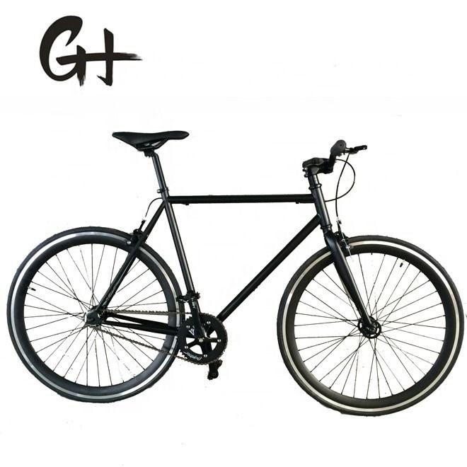 Фиксированная скорость 700C EN15194 OEM Цветный логотип CE 43MM Deep V Rim Single Speed Track Bike