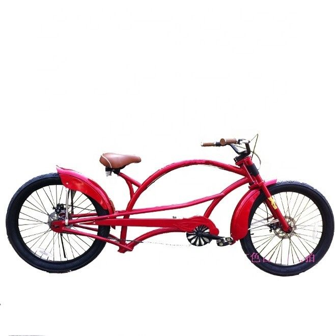 Алюминиевый ободок 24&quot;x3.0 CE Американский длинный Hi-Ten Steel Frame Chopper Beach Cruiser Велосипед