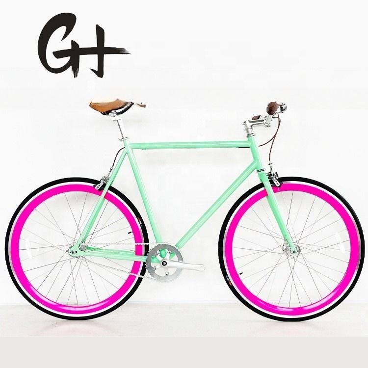 700C американский CE CPSC китайский Fixie Gear односкоростной велосипед Длина 1,8 м Стальная вилка