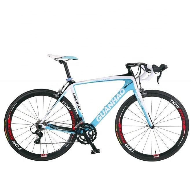 Карбоноволокно 700C Рама Shimano SORA-5700 18Speed Группа 6KG гоночный дорожный скоростной велосипед