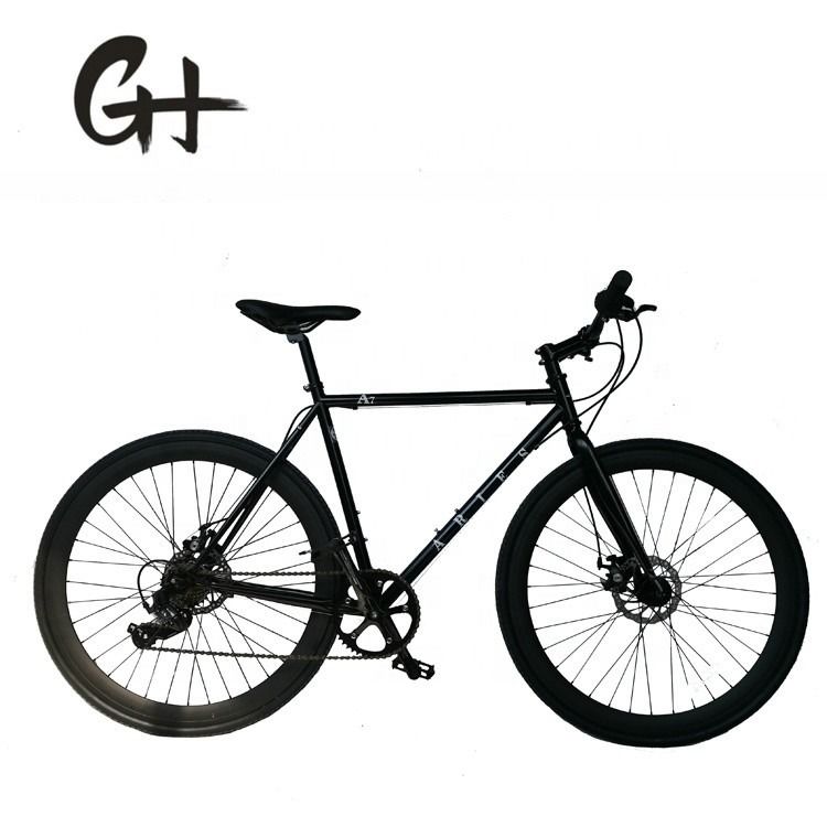 700C Дисковый тормоз Американский гоночный велосипед с CR-MO Steel и Shimano 7S OEM/ODM CPSC