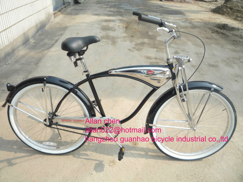 26&quot; весенняя подвеска вилка Beach Cruiser Bike Vintage City Bike с CE ISO9001 CPSC