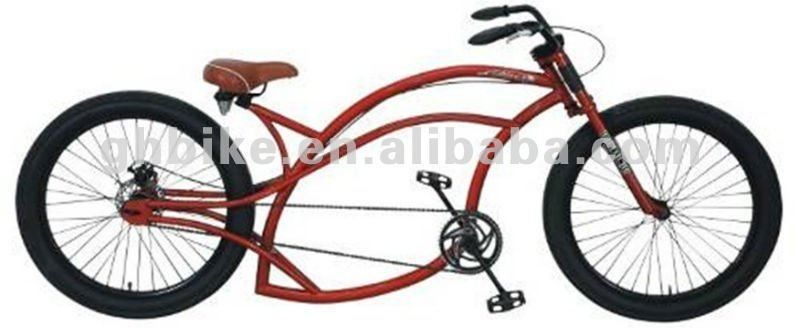 Сплавный ствол 24 &quot; CE сертифицированный Chopper Beach Cruiser велосипед для комфортной езды