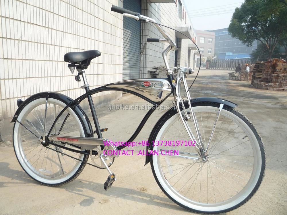 Популярные девушки Beach Cruiser Bike с стальной рамой и Shimano Nexus 3 Speed Gear