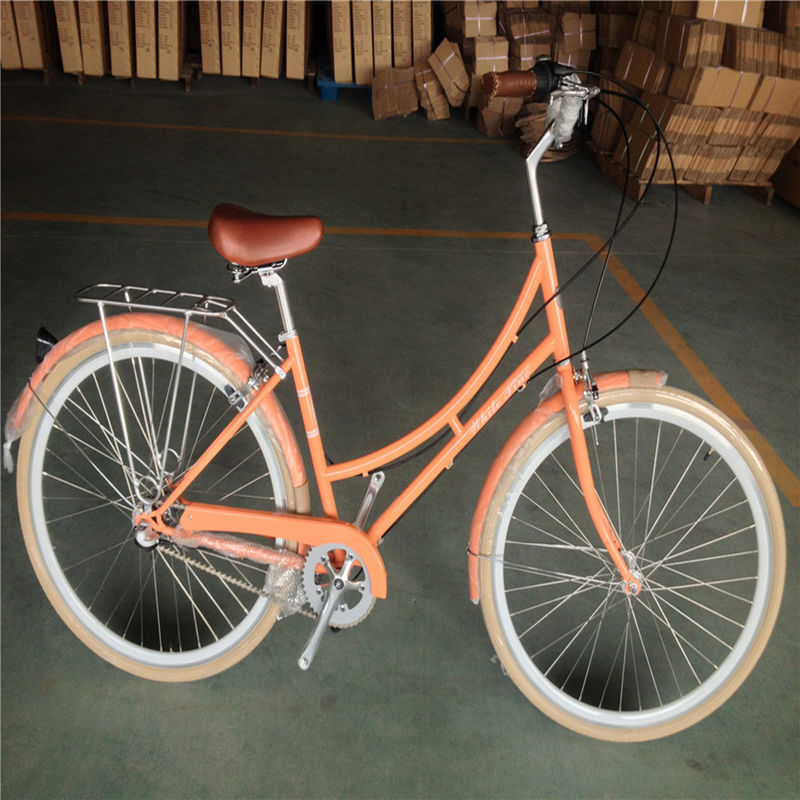 США Популярный 3 Gear Retro Женщины City Cruiser Bike Женщины Велосипед 28 &quot;с 700 * 35C размер колеса