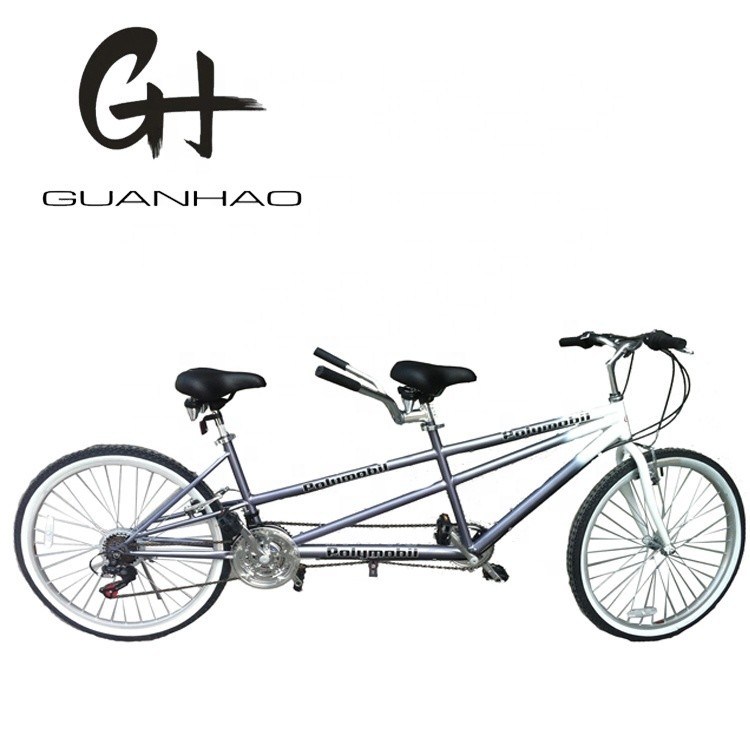 26 дюймовый алюминиевый ободок тандемный велосипед с 21 кг стальной горной рамой и Shimano 18 скоростей