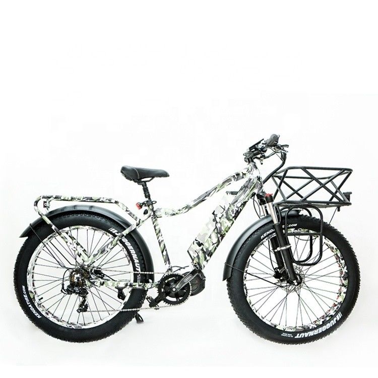 26&quot; BaFang 1000W 48V 14AH Электрическая жировая шина Средний моторный горный велосипед для рынка США