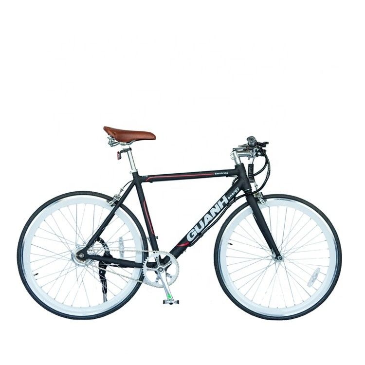 City 700C 25KM/H CE 36V 8AH Литийная батарея OEM на заказ 250W Европа City Single Speed Adult Men Электрический велосипед с скрытой батареей