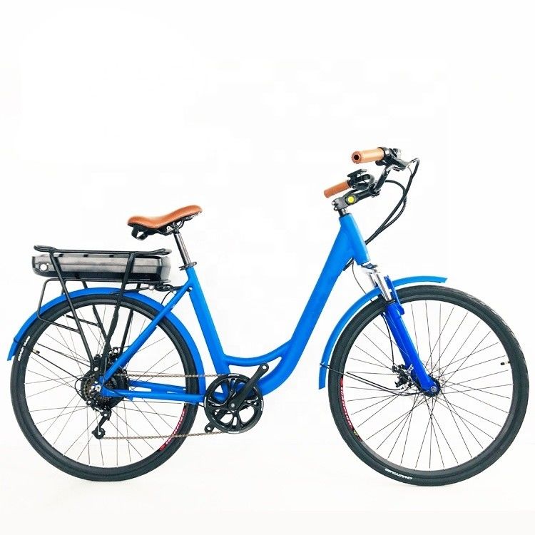 48V 500W 14AH 28MPH OEM настраиваемые женщины леди шаг Хотя электрический городской велосипед для легкой
