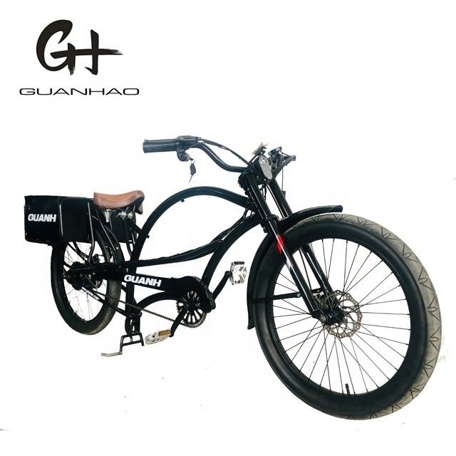 750W 48V 118AH 24&quot; 3,0 шины односкоростной 45KM/H двойной батареи электрический вертолет велосипед
