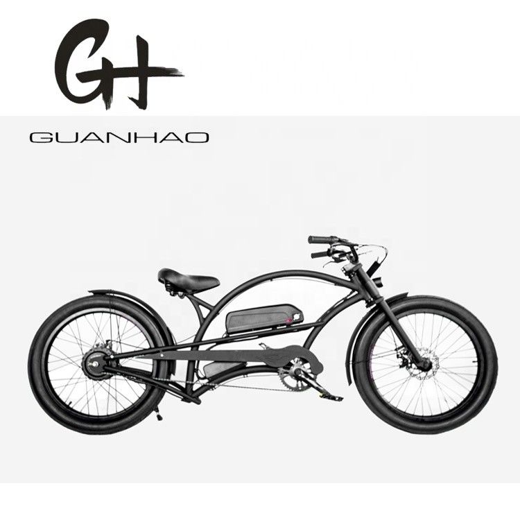 Электровелосипед 24&quot;x3.0 шины 1000W 17AH Hi-Ten стальной рамы 50KM/H Shimano Speed Cruiser