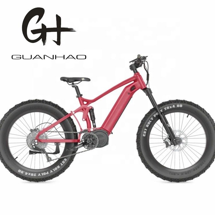 Аккумулятор 26 дюймов Bafang M620 Средний мотор 48V 750W 10.5AH CE 45KM/H Fat Tire EBIKE