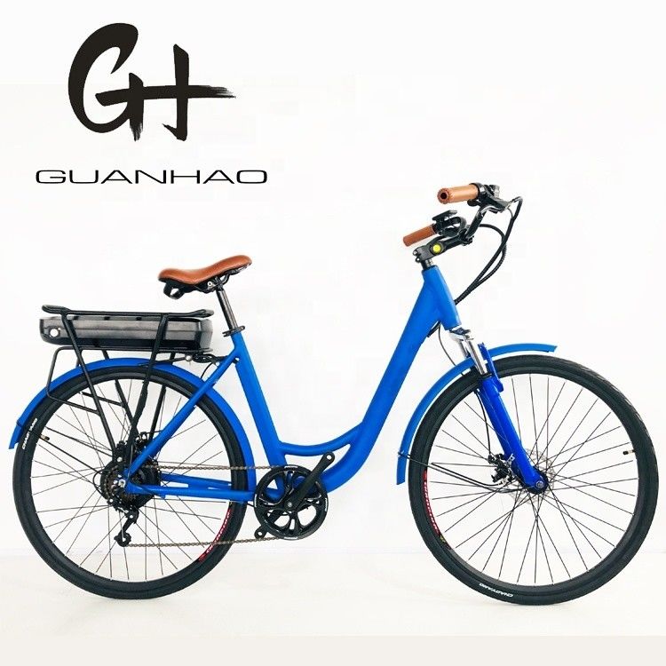 27.5&quot; 48V 500W 14AH 45KM/H EN15194 CE Stock Lady Electric City Ebike с задней 7-ступенчатой передачей