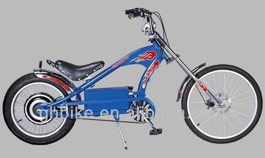 24&quot;-20&quot; Chopper Electric Bike Велосипед с литийным аккумулятором и дисковым тормозом